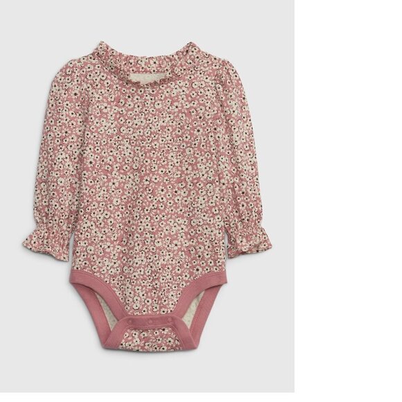 GAP Baby Organic Cotton Mix and Match Printed Bodysuit and Leggings 2-Piece 3-6M - Picture 2 of 9